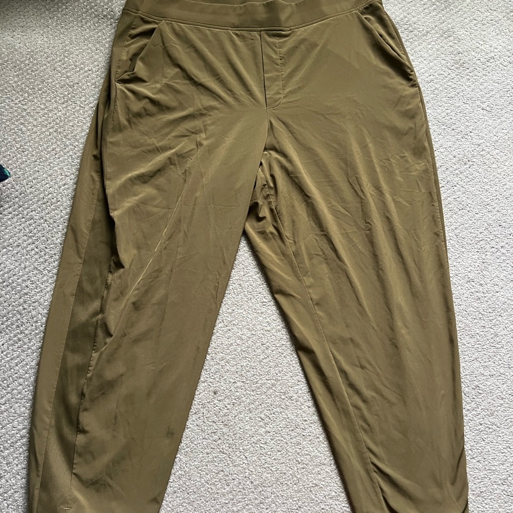 Athleta Brooklyn Ankle Pants - Green Size 18